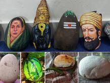 PHOTO | सुमन दाभोळकर- तळकोकणातील दगडांना जिवंत करणारा अवलिया!