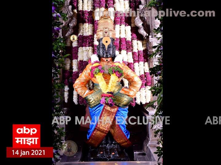 नवनाथ भिसे यांच्याकडून  विठ्ठल मंदिराला आकर्षक फुलांची सजावट करण्यात आली आहे.