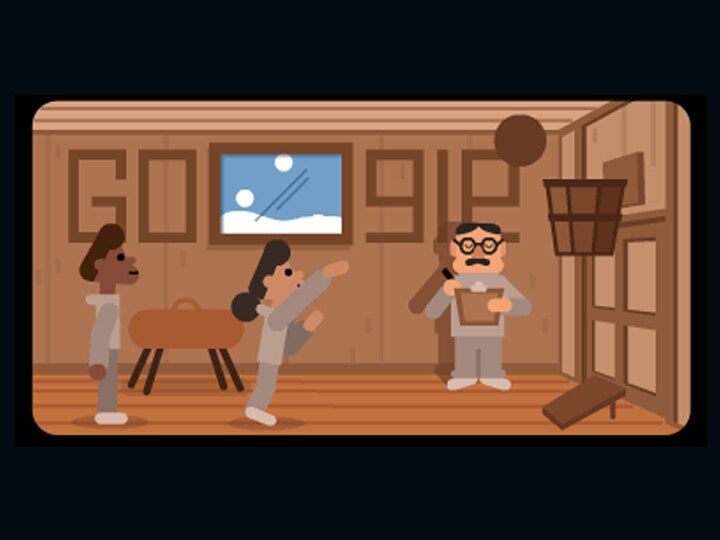 Google doodle google celebrates basketball inventor James Naismiths contribution with Doodle Google Doodle Today: बास्केटबॉलची सुरुवात करणाऱ्या जेम्स नायस्मिथ यांना गुगलची मानवंदना