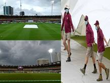 ind vs aus 4th test day 4 highlights | पावसामुळे आजचा खेळ थांबला