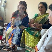 PHOTO | आली समीप घटिका! मानसी नाईकच्या लग्नापूर्वीच्या विधींना धुमधडाक्यात सुरुवात