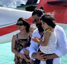 In Pics : KGF स्टार यश मालदीवमध्ये करतोय कुटुंबासोबत  धम्माल