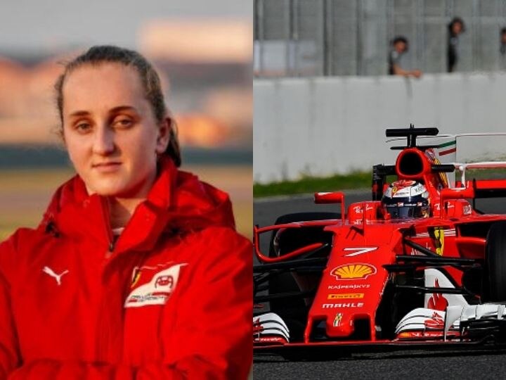Ferrari First Women Driver include first female driver Formula1 Driver Academy, historic moment since 1976 फॉर्मुला वनचं स्टेअरिंग महिलेच्या हाती! पहिली महिला म्हणून फरारीकडून 16 वर्षीय माया वेगची निवड