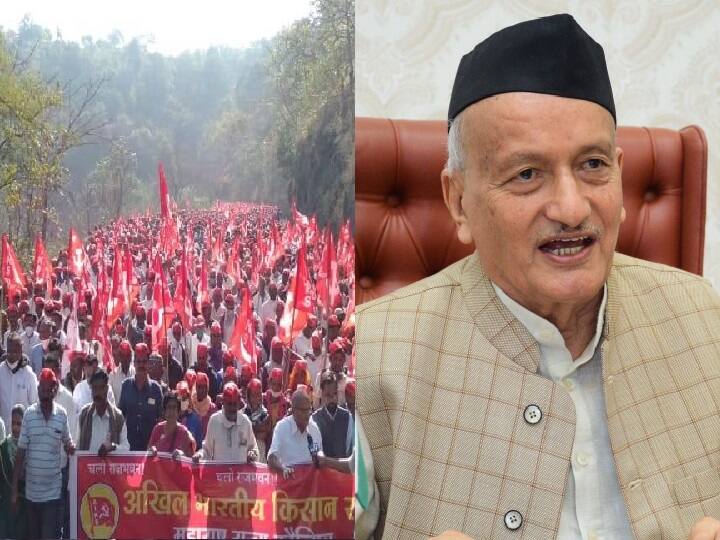 Maharashtra Farmer Protest Governor Bhagat Singh Koshyari did not give time farmers protesters explanation Raj Bhavan allegation आंदोलकांना राज्यपालांनी भेटीची वेळ दिली नाही! आरोपावर राजभवनाकडून स्पष्टीकरण
