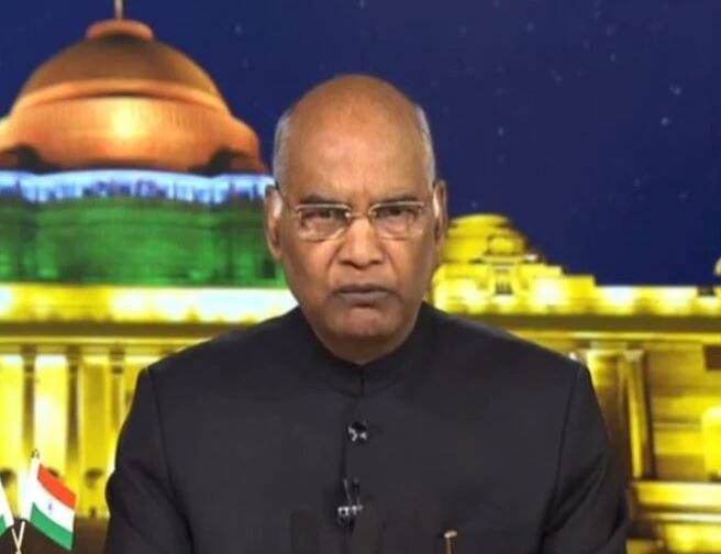president ram nath kovind addresing nation Republic Day 2021 farmer protest Republic Day 2021: देशाचे संरक्षण करण्यास भारतीय सैन्य सक्षम : राष्ट्रपती रामनाथ कोविंद