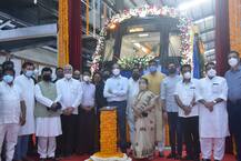 Mumbai Metro PHOTO : मुंबईकरांना मोठं गिफ्ट! स्वदेशी बनावटीच्या चालकरहित मेट्रोचं अनावरण, पाहा फोटो