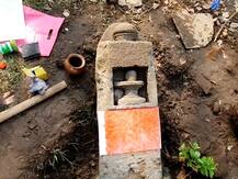 वसईत सापडली शिलाहार राजवटीतील हजार वर्ष जुनी स्मारक शिला