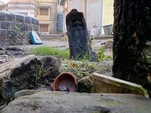 वसईत सापडली शिलाहार राजवटीतील हजार वर्ष जुनी स्मारक शिला