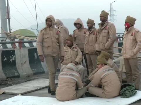 कारण तिथं आधीपासून होत असलेल्या आंदोलनामुळं चक्का जाम सारखी परिस्थिती आहे.