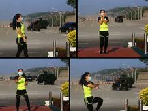 In Pics: ती समोर ऐरोबिक्स करत होती, मागे लष्कर देशाची संसद ताब्यात घेत होतं.... व्हायरल होतोय म्यानमारचा हा व्हिडीओ