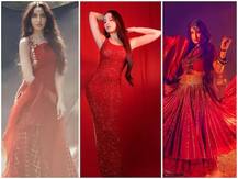 In Pics : Stunning! नोराच्या रेड कलरच्या ड्रेसमधील फोटोंनी वेधून घेतले सर्वांचे लक्ष
