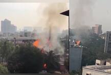Versova Cylinder Blast Pics: वर्सोव्यातील सिलेंडर गोदामाला आग, सिलेंडरचे स्फोट, नागरिकांमध्ये दहशत