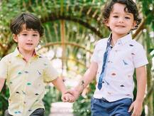 In Pics : ...असा साजरा झाला सनीच्या जुळ्या मुलांचा वाढदिवस