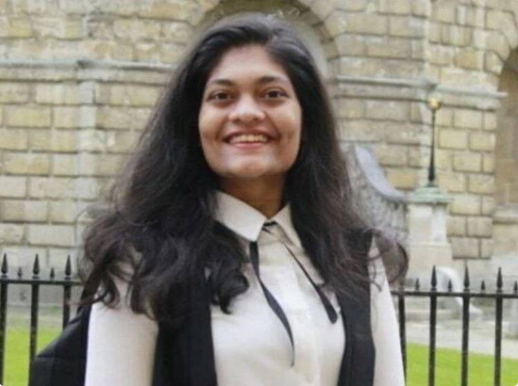 रश्मी सामंतने रचला इतिहास; ऑक्सफोर्ड युनिव्हर्सिटी स्टुडंट युनियनच्या अध्यक्षपदी पहिल्यांदा भारतीय महिला rashmi samant from Karnataka first indian woman to head oxford students union रश्मी सामंतने रचला इतिहास; ऑक्सफोर्ड युनिव्हर्सिटी स्टुडंट युनियनच्या अध्यक्षपदी पहिल्यांदा भारतीय महिला