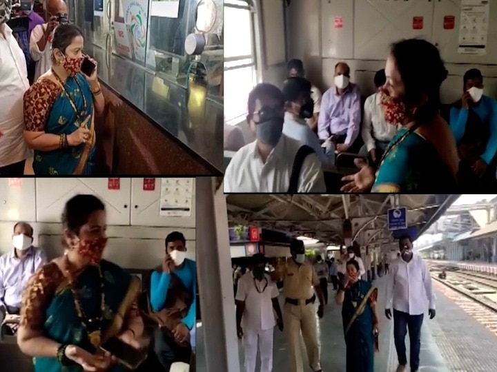 Mumbai Corona Control Mayor Kishori Pednekar patrol appealing public wear mask prevent coronavirus coronavirus | महापौरांची मुंबईत गस्त; कुठे कडक शब्दात सुनावत तर कुठे हात जोडून विनंती करत मास्क लावण्याचं आवाहन