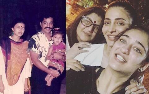 सारिका: कमल हासनची पहिली पत्नी सारिकासुद्धा लग्नाआधी आई झाली होती. कमल आणि सारिका लिव इनमध्ये राहत होते आणि यावेळी सारिकाने मुलगी श्रुतीला जन्म दिला. श्रुती दोन वर्षांची झाल्यावर सारिका आणि कमल हासनने लग्न केले.