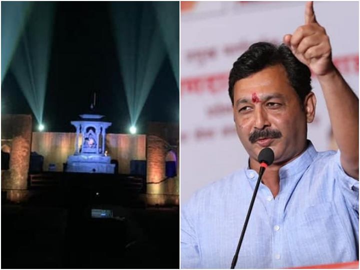 Shivaji Jayanti 2021 Disco lights Raigad Sambhaji Raje hits out archeology department latest tweeting शिवजयंतीनिमित्त रायगडावर केलेल्या रोषणाई वरून खा. संभाजीराजे यांनी पुरातत्व खात्याला फटकारलं