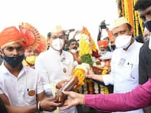 Shiv Jayanti 2021 PHOTO : शिवनेरीवर उत्साहाला उधाण, मुख्यमंत्र्यांच्या उपस्थितीत रंगला सोहळा