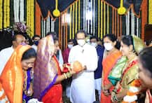 Shiv Jayanti 2021 PHOTO : शिवनेरीवर उत्साहाला उधाण, मुख्यमंत्र्यांच्या उपस्थितीत रंगला सोहळा