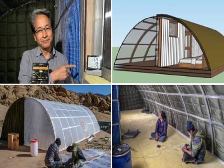 Ladakh sonam wangchuk innovated new solar heate…