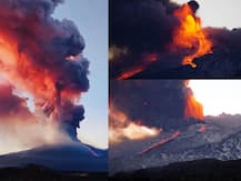 Italy Mount Etna Volcano: माऊंट एटना ज्वालामुखीचा स्फोट, नयनरम्य दृष्य पाहण्यासाठी लोकांची गर्दी