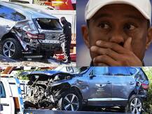 Tiger Woods : गोल्फ प्लेअर टायगर वुड्स कार अपघातात गंभीर जखमी