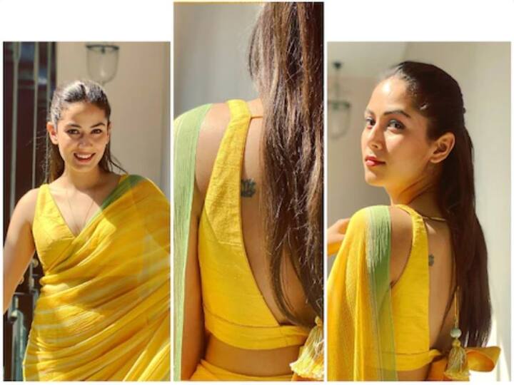 बॉलिवूड अभिनेता शाहिद कपूरची पत्नी मीरा सोशल मीडियावर सध्या चर्चेत आहे. मीरा नेहमी आपले ग्लॅमरस फोटो सोशल मीडियावर शेअर करत असते. काही दिवसांपूर्वी मीराने Yellow साडीतील आपले क्लासी फोटो शेअर केले होते.