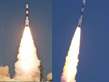 PHOTO : भगवद् गीतेसह पंतप्रधान मोदींचे छायाचित्रही अंतराळात झेपावले, 19 उपग्रहांचं अंतराळ अभियान यशस्वी