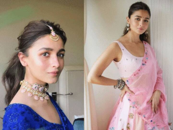 जर बन तुमच्या फेव्हरेट लिस्टमध्ये नसेल तर ही हेअरस्टाईल तुम्ही नक्की करु शकता. वर मेसी लूक देऊन खाली मोकळे केस ठेवता येतात. जर तुम्ही पारंपारिक पोशाखाचा जास्त वापर करत असाल तर हा लूक तुमच्यासाठी बेस्ट राहिल. (Photo Credit - Instagram)