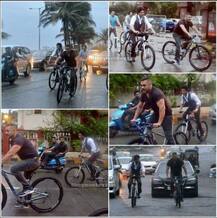 ਸਲਮਾਨ ਸ਼ਾਹਰੁਖ ਨਾਲ ਇਹ ਜਨਾਬ ਵੀ ਕਰ ਰਹੇ ਸਾਈਕਲਿੰਗ