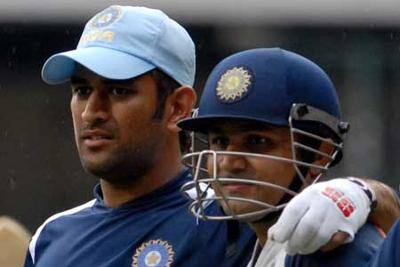 Follow Virender SehwagVerified account ‏@virendersehwag Happy Birthday @msdhoni . May you keep doing Anhoni ko Honi. #NationalHelicopterDay 