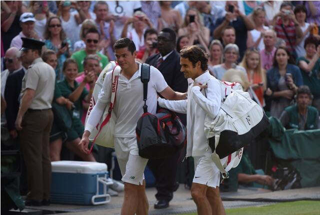 ਇਸ ਮੈਚ ਨੂੰ ਜਿੱਤ ਮਿਲੋਸ ਰਾਓਨਿਕ ਨੇ ਵਿੰਬੈਲਡਨ ਗ੍ਰੈਂਡ ਸਲੈਮ ਦੇ ਫਾਈਨਲ 'ਚ ਐਂਟਰੀ ਕਰ ਲਈ ਹੈ ਜਿਥੇ ਹੁਣ ਉਸਦੀ ਟੱਕਰ ਐਂਡੀ ਮਰੇ ਨਾਲ ਹੋਵੇਗੀ। 