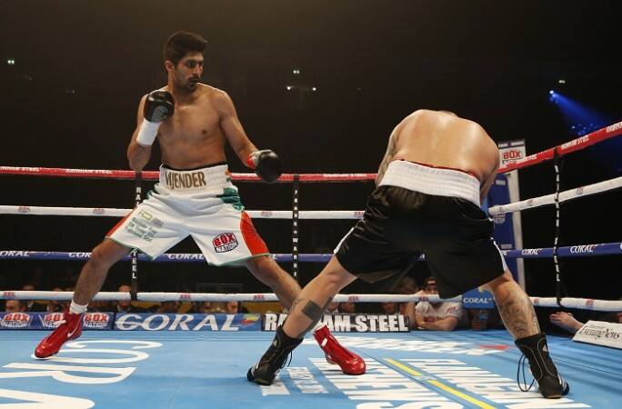  Follow Suresh RainaVerified account ‏@ImRaina Congratulations to the #RingKaKing @boxervijender for winning the great fight enjoyed a lot ???????????????? 
