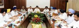 Punjab-Cabinet-Meeting-23July13-Pun