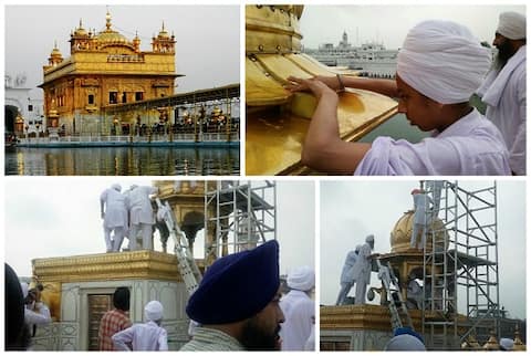ਸ਼੍ਰੀ ਹਰਮੰਦਰ ਸਾਹਿਬ ਵਿਖੇ ਸੋਨੇ ਦੀ ਸਫਾਈ ਦੀ ਸੇਵਾ ਦੀਆਂ ਤਸਵੀਰਾਂ ਸ਼੍ਰੀ ਹਰਮੰਦਰ ਸਾਹਿਬ ਵਿਖੇ ਸੋਨੇ ਦੀ ਸਫਾਈ ਦੀ ਸੇਵਾ ਦੀਆਂ ਤਸਵੀਰਾਂ