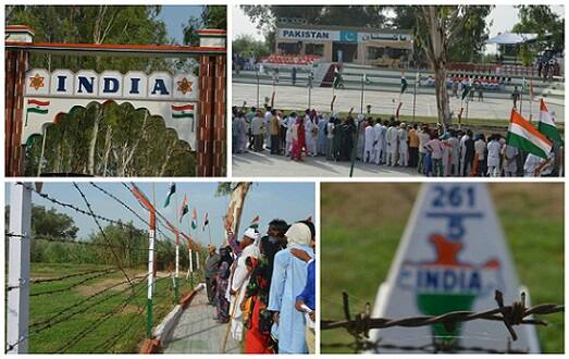 ਅਜਾਦੀ ਦਿਹਾੜੇ ਦੇ ਰੰਗ 'ਚ ਰੰਗੀ ਗਈ ਸਰਹੱਦ, ਦੇਖੋ ਖਾਸ ਤਸਵੀਰਾਂ