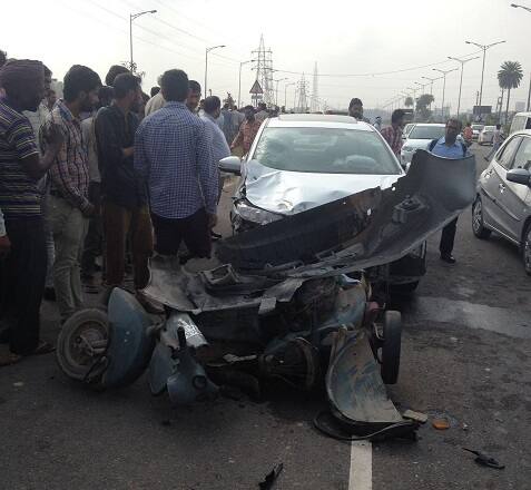  ਤੇਜ਼ ਰਫਤਾਰ ਕਾਰ ਨੇ ਲਈ ਮੇਵਾ ਸਿੰਘ ਦੀ ਜਾਨ