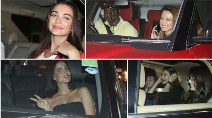 ਪਰ ਇਸ ਦੇ ਨਾਲ ਹੀ ਸਲਮਾਨ ਖਾਨ ਦੀਆਂ ਫਿਲਮਾਂ ਦੀਆਂ ਅਦਾਕਾਰਾਂ ਵੀ ਨਜ਼ਰ ਆਈ. ਕੌਣ ਕੌਣ, ਵੇਖੋ ਤਸਵੀਰਾਂ ਵਿੱਚ। 