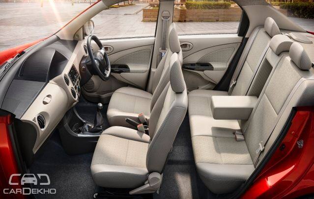 ਖ਼ਾਸ ਗੱਲ ਇਹ ਹੈ ਕਿ ਇਹ ਅਪਡੇਟ ਸਿਰਫ ਪ੍ਰਾਈਵੇਟ ਇਸਤੇਮਾਲ ਲਈ ਉਪਲਬਧ ਇਟੀਆਸ ਵਿੱਚ ਮਿਲਣਗੇ , ਕੈਬ ਜਾਂ ਟੈਕਸੀ ਲਈ ਉਪਲਬਧ ਇਟੀਆਸ ਵਿੱਚ ਨਵੇਂ ਬਦਲਾਅ ਹੋਏ ਹਨ। ਕੈਬਿਨ ਵਿੱਚ ਵੀ ਜ਼ਿਆਦਾ ਬਦਲਾਅ ਨਹੀਂ ਹੋਏ ਹਨ। ਡੈਸ਼ਬੋਰਡ ਵਿੱਚ ਗ੍ਰੇਅ ਤੇ ਬੇਜ਼ ਕਲਰ ਦਾ ਇਸਤੇਮਾਲ ਕੀਤਾ ਗਿਆ ਹੈ। 　