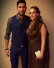 ਮੰਗੇਤਰ ਨਾਲ ਕਪਿਲ ਦੇ ਸ਼ੋਅ \'ਤੇ ਯੁਵਰਾਜ ਸਿੰਘ 