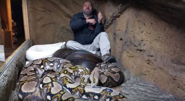 ਵੀਡੀਓ ਵਿੱਚ ਦਿਖਾਵਾ ਕਰਦੇ ਹੋਏ Jay Brewer ਇਹ ਦੱਸਣਾ ਨਹੀਂ ਭੁੱਲੇ ਕਿ ਉਸ ਦਾ ਪਿੰਜਰਾ ਸੱਪਾਂ ਨੂੰ ਰੱਖਣ ਦੇ ਲਈ ਕਿਨ੍ਹਾਂ ਸੁਵਿਧਾਜਨਕ ਹੈ। 