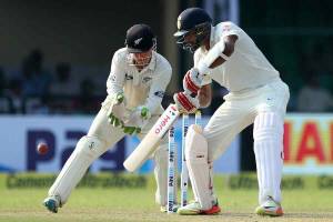 R. Ashwin of India in action during day 1 of the first test match between India and New Zealand held at the Green Park stadium on the 22nd September 2016.Photo by: Prashant Bhoot/ BCCI/ SPORTZPICS