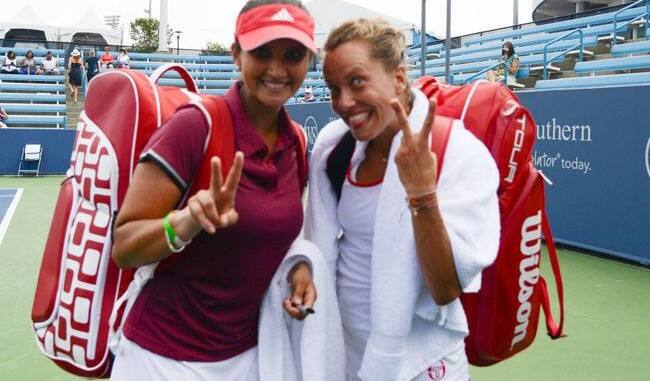 ਸਾਨੀਆ-ਬਾਰਬੋਰਾ ਬਤੌਰ ਜੋੜੀ ਤੀਜਾ ਟੂਰਨਾਮੈਂਟ ਖੇਡ ਰਹੀਆਂ ਸਨ।