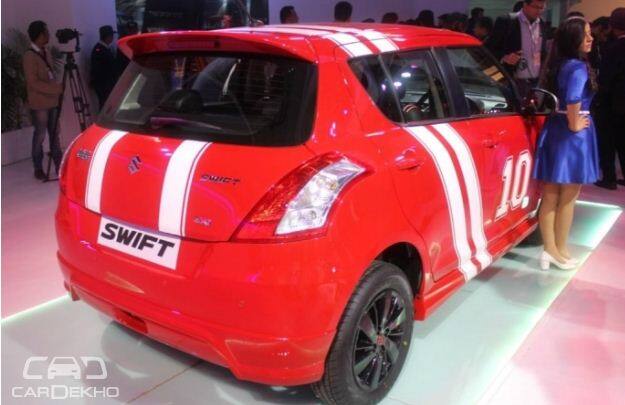 ਸਵਿਫਟ ਡੇਕਾ ਨੂੰ ਮੌਜੂਦ ਮਾਡਲ ਦੇ ਜੈੱਡ.ਐਕਸ.ਆਈ. ਵੈਰੀਐਂਟ 'ਤੇ ਤਿਆਰ ਕੀਤਾ ਗਿਆ ਹੈ। ਇਸ ਦੇ ਕੈਬਿਨ ਵਿੱਚ ਟੱਚਸਕਰੀਨ ਇਨਫੋਟੇਂਮੈਂਟ ਸਿਸਟਮ, ਆਰਮਰੇਸਟ ਦੇ ਨਾਲ ਡਿਊਲ ਕਲਰ ਵਾਲੀਆਂ ਲੈਦਰ ਸੀਟਾਂ, ਕੁਸ਼ਨ ਕਵਰ ਵਾਲਾ ਸਟੀਅਰਿੰਗ ਵਹੀਲ ਤੇ ਕ੍ਰੋਮ ਪੈਡਲਸ ਮਿਲਣਗੇ। ਇਨ੍ਹਾਂ ਤੋਂ ਇਲਾਵਾ ਪੂਰੇ ਕੈਬਿਨ ਵਿੱਚ ਲਾਲ ਰੰਗ ਲਾਈਨ ਵੀ ਦਿੱਤੀ ਗਈ ਹੈ।  