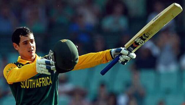 ਡੀ ਕਾਕ ਨੇ 113 ਗੇਂਦਾਂ 'ਤੇ 178 ਰਨ ਦੀ ਪਾਰੀ ਖੇਡ ਅਫਰੀਕੀ ਟੀਮ ਦੀ ਜਿੱਤ 'ਚ ਖਾਸ ਭੂਮਿਕਾ ਨਿਭਾਈ। 