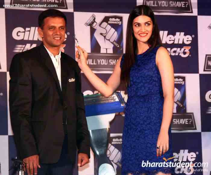Rahul Dravid and Kriti Senon