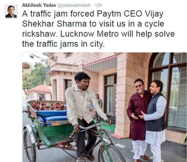 ਟਵਿੱਟਰ ਉਤੇ ਮੁੱਖ ਮੰਤਰੀ ਆਪ ਇਹ ਫੋਟੋ ਸ਼ੇਅਰ ਕੀਤੀ। 