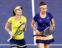 ਸੈਮੀਫਾਈਨਲ \'ਚ ਹਾਰੀ ਸਾਨੀਆ-ਹਿੰਗਿਸ ਦੀ ਜੋੜੀ