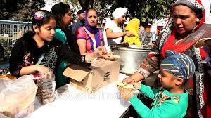 ਥਾਂ ਉਤੇ ਲੱਗੇ ਲੰਗਰ
