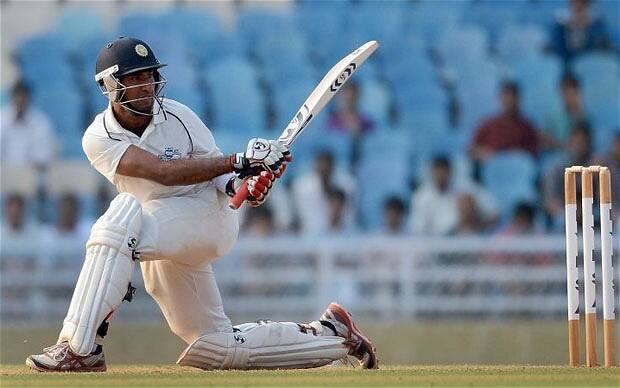 1 KL Rahul 2 M Vijay, 3 Cheteshwar Pujara, 4 Virat Kohli (capt.), 5 Ajinkya Rahane, 